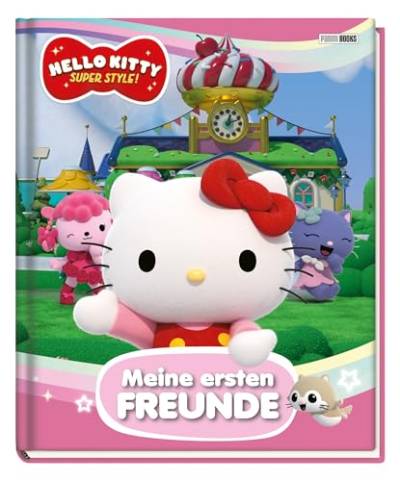 Hello Kitty: Super Style!: Meine ersten Freunde: Kindergartenfreundebuch mit wattiertem Cover von Panini Verlags GmbH